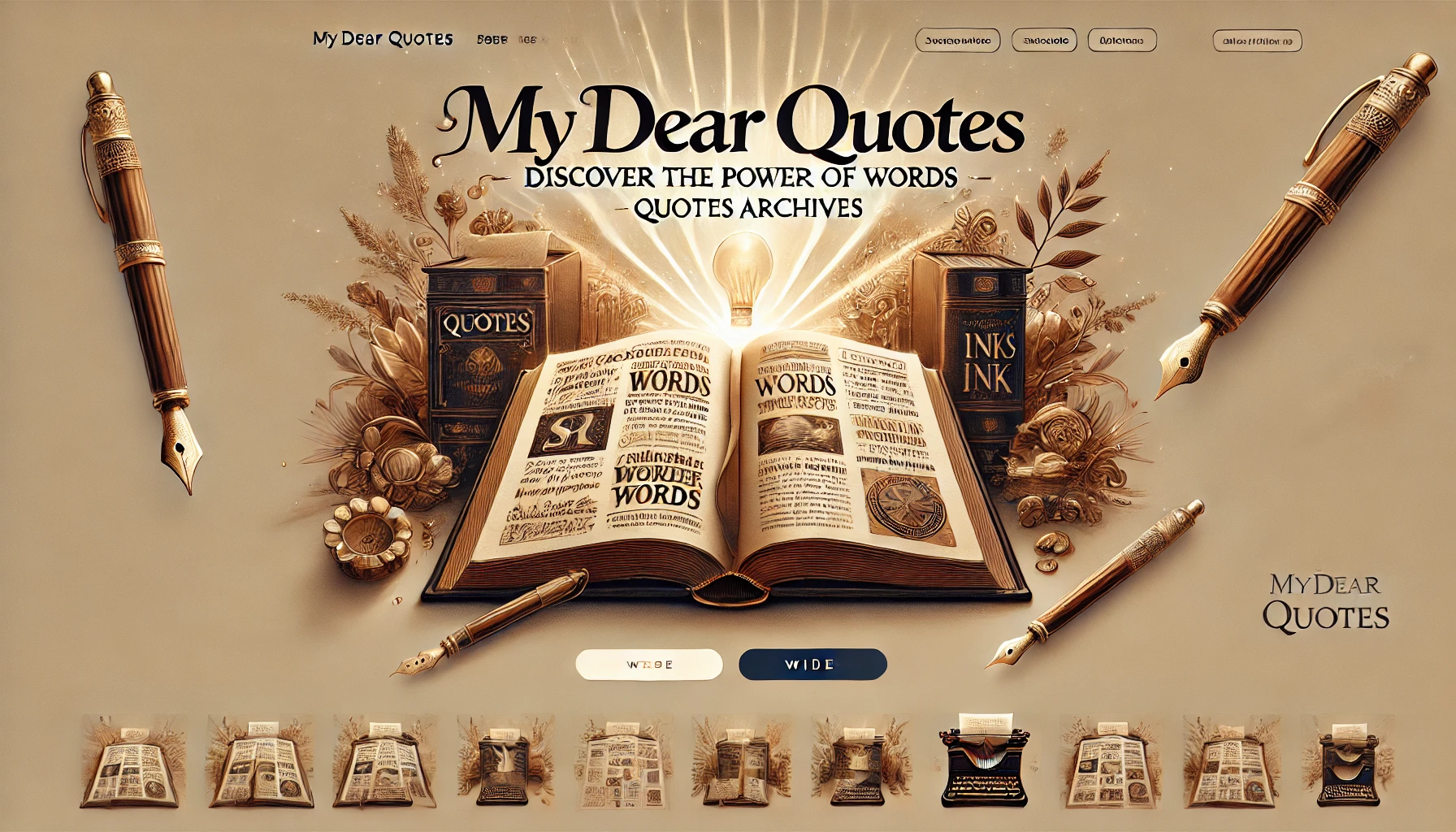 Exploring the Richness of mydearquotes.com Quotes Archives