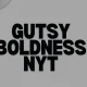 The Gutsy Boldness NYT: A Look at Fearless Journalism