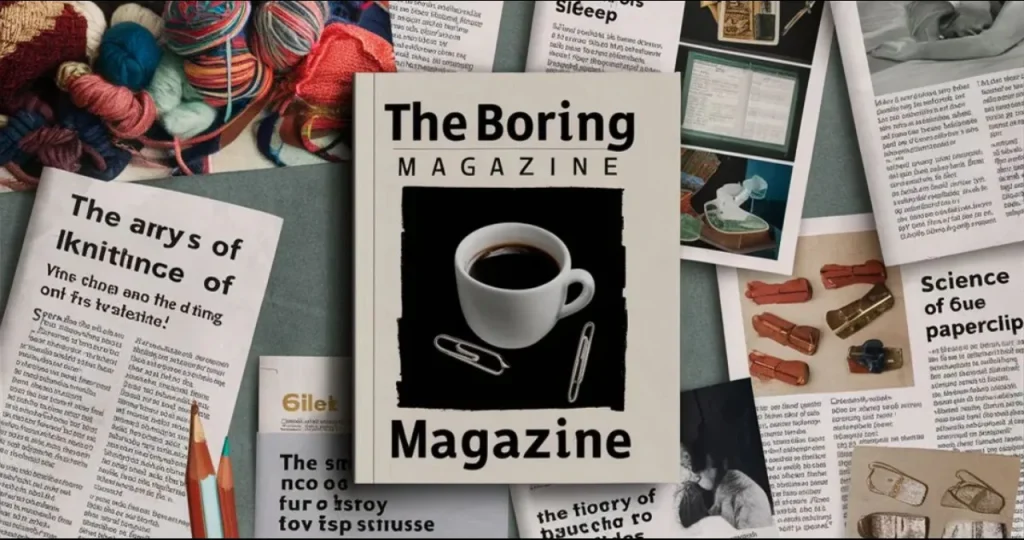 What is Theboringmagazine.com? 